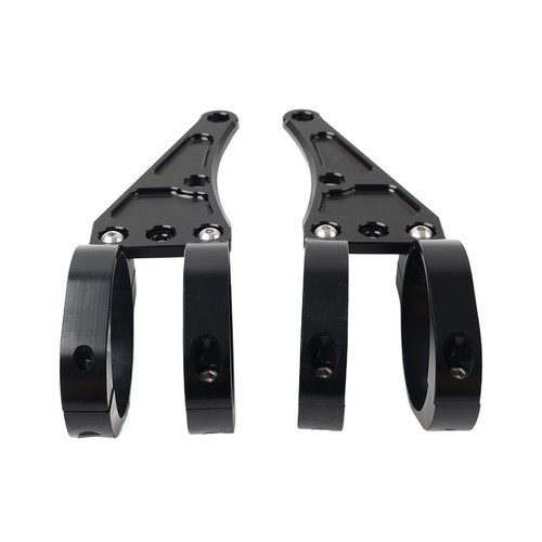 58MM Motorrad Scheinwerfer Halterung Mount Clamp Fork Tube Halter für Harley - Picture 6 of 11