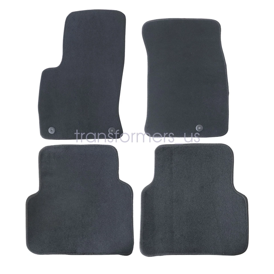 For 2020 2021 2022-2025 Lincoln CORSAIR Front & Rear Floor Mats Carpet Black New - Image 4 of 4