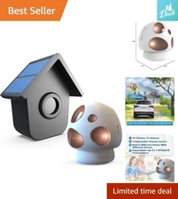 Weatherproof Outdoor Motion Sensor & Portable Receiver - 70ft Detection Range