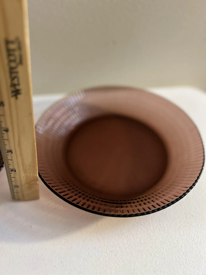 Pratos/tigelas de sopa de vidro de ametista Fortecrista conjunto com 8    - Imagem 4 de 4