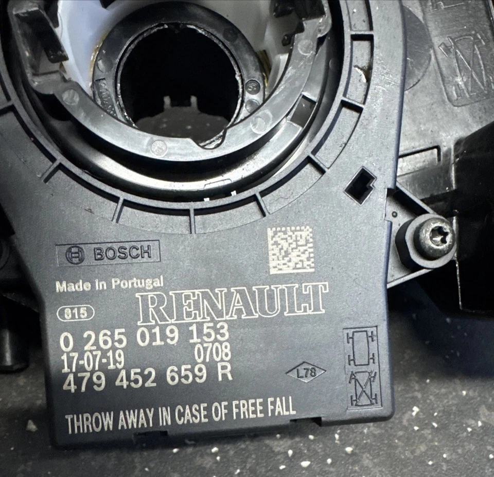 RENAULT CLIO MK4 Indicador Tallo Limpiaparabrisas Luces Unidad Completa 255671163R 12-16 (63 Foto 3 de 4