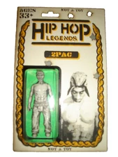 2pac FIGURE HIP HOP LEGENDS #10/20 in the WORLD RARE TUPAC COLLECTIBLE RAP ICON
