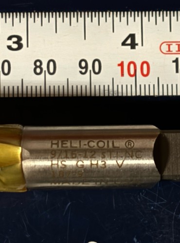 *STI* Helicoil 9/16-12 STI HS HSS GH3 V INTER TAPER Part No: 187-9 USA 1 TAP - Bild 2 von 4