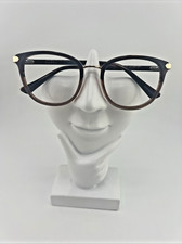 Nicole Miller Riviera Authentic Designer Eyeglasses Frames Brown 51-18-135 READ