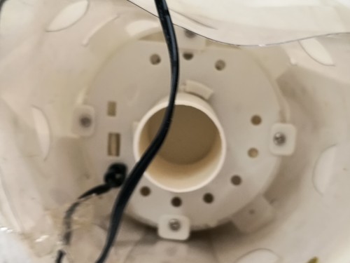 Glasfaser weißes Kleid Engel Baumspitze 13" UNGETESTET - Bild 11 von 12
