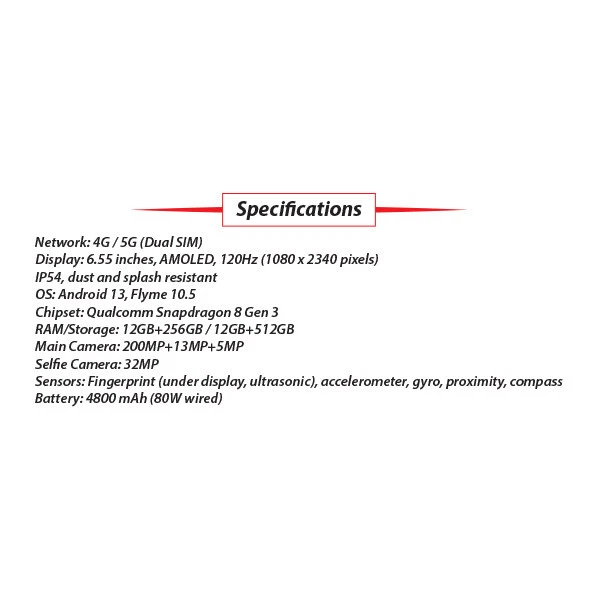 (Nuevo) Teléfono Celular MEIZU 21 5G 12GB+512GB BLANCO Doble SIM Desbloqueado Android Foto 3 de 3