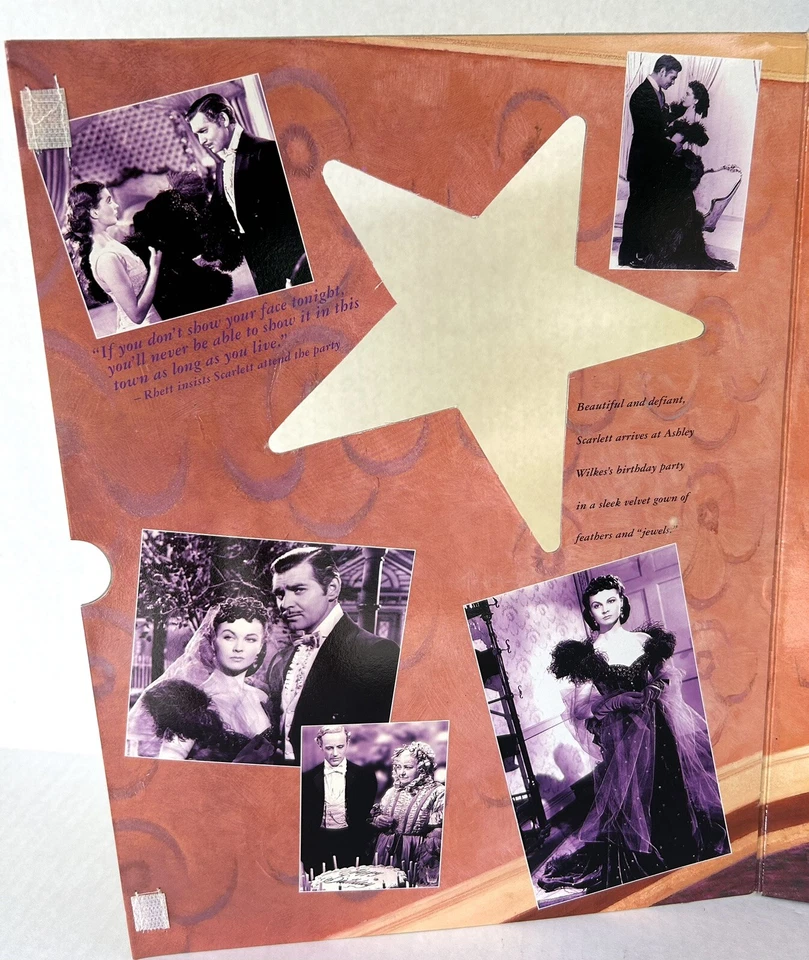 Vestido vermelho Barbie Scarlett O'Hara boneca E o Vento Levou Hollywood Legends - Imagem 3 de 4