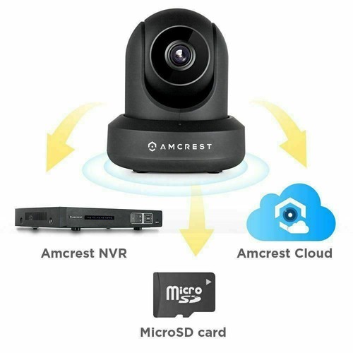 Amcrest 1080P HD IP2M-841B IP Sistema di videosorveglianza di sicurezza wireless WiFi - Foto 5 di 10