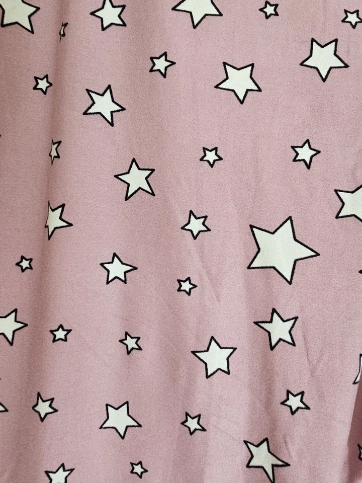 Женские леггинсы LuLaRoe размер TC2 плюс разноцветные звезды на замше - Изображение 4 из 4