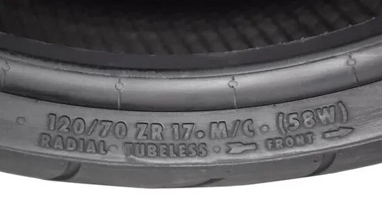 Conti Sport Attack 120 70-17 Front Radial Tire 58W TL Suzuki SV1000 03-05 - Image 3 of 4