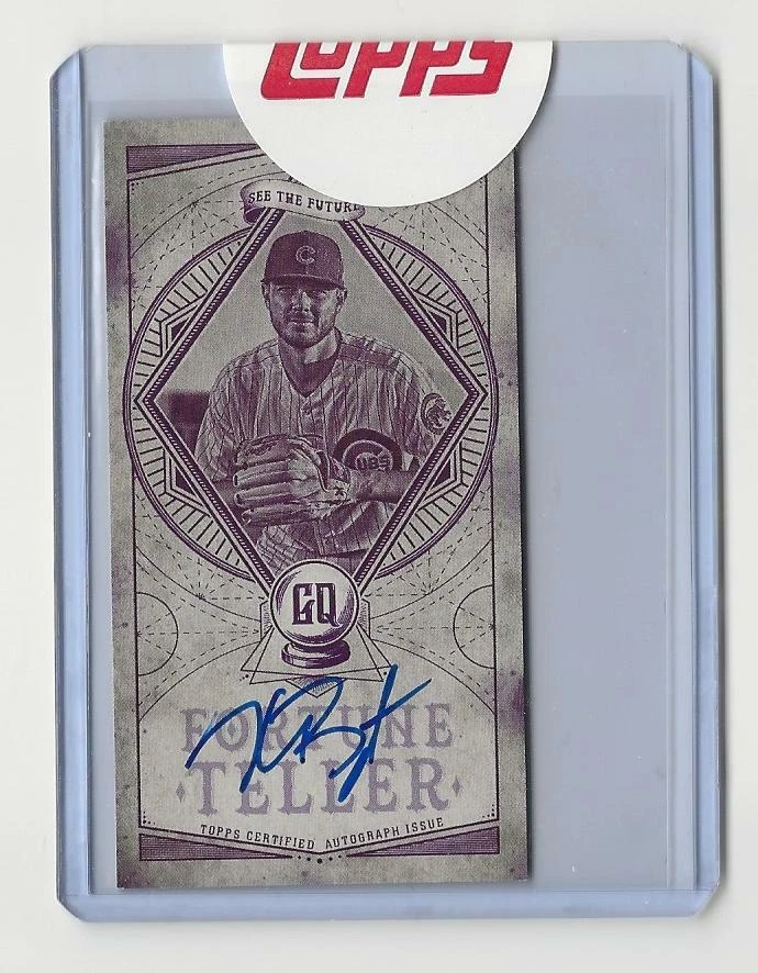Kris Bryant Autographed Baseball Sports Trading Cards