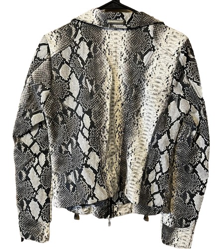Affliction Sinner Snakeskin Jacket Large - Picture 4 of 5