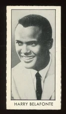 1958 DC Thomson Hotspur Stars of Sport & Entertainment #22 Harry Belafonte EX