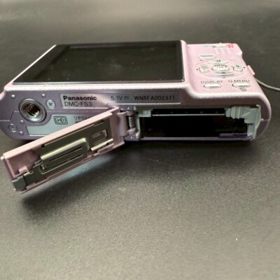 Panasonic Lumix DMC-FS3 pink 8.1MP 3x Digital Camera FROM