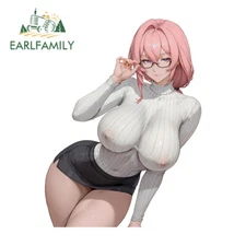 EARLFAMILY 5.1" Yanagi Car Stickers Occlusion Scratch Caravan Trunk DIY Decals