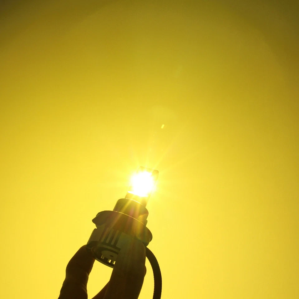 Allá Lighting H13 9008 Faro LED Luz Alta Baja Bombilla Lámpara Dorado AMARILLO Foto 2 de 4