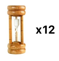 Harold Import 3 Minute Wood Sand Timer Kitchen Perfect Boiled Eggs (12-pack) on sale Harold Import 3 Minute Wood Sand Timer Kitchen Perfect Boiled Eggs (12-pack) on sale