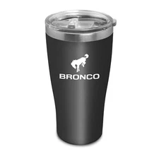 Ford Bronco  Full-Color Logo 20 oz Black Stainless Steel Travel Tumbler Mug