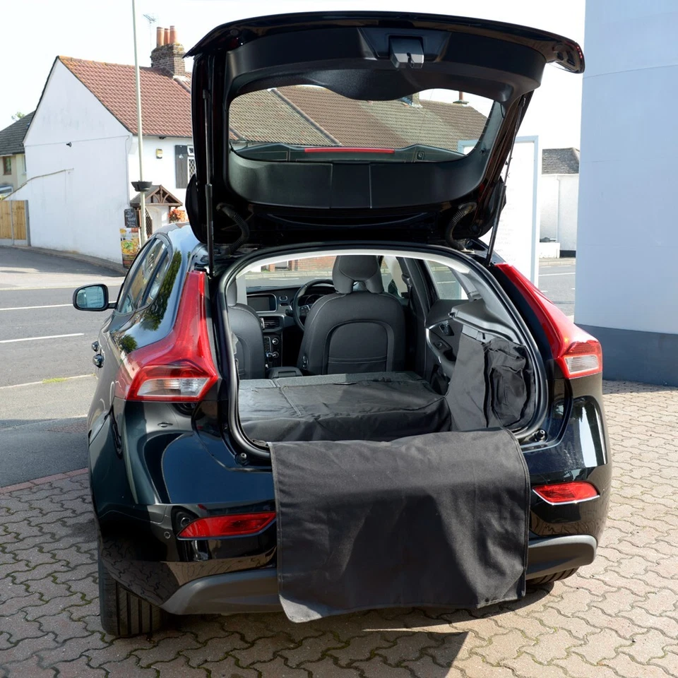 Alfombrilla de maletero de carga Volvo V40 protector de perro piso bajo personalizada 2013 2014 2015 BL469 Foto 4 de 4