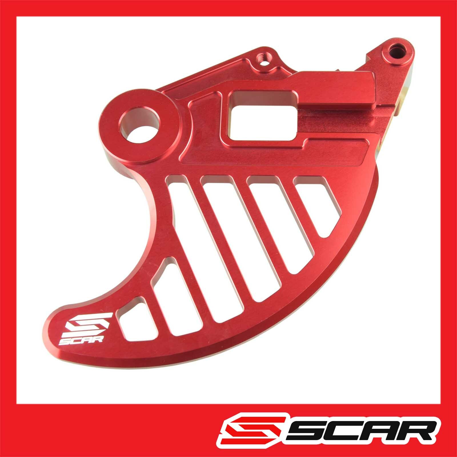Évitez la casse avec la protection de disque de frein arrière Beta RR rouge Scar