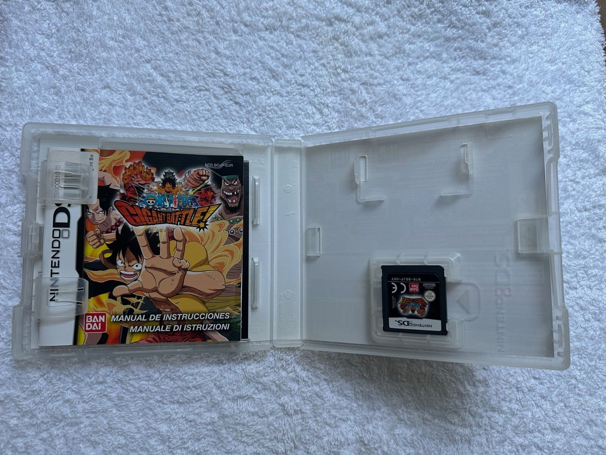 Nintendo DS i 任天堂DS ソフト　　ワンピース ONE PIECE DS 3DS 6 set Japan Nintendo GIGANT BATTLE CEAR