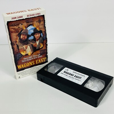 Wagons East! VHS Movie with John Candy and Richard Lewis