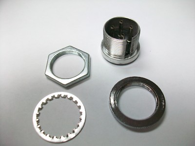 AMPHENOL 4 PIN MALE  CHASSIS CONNECTOR
