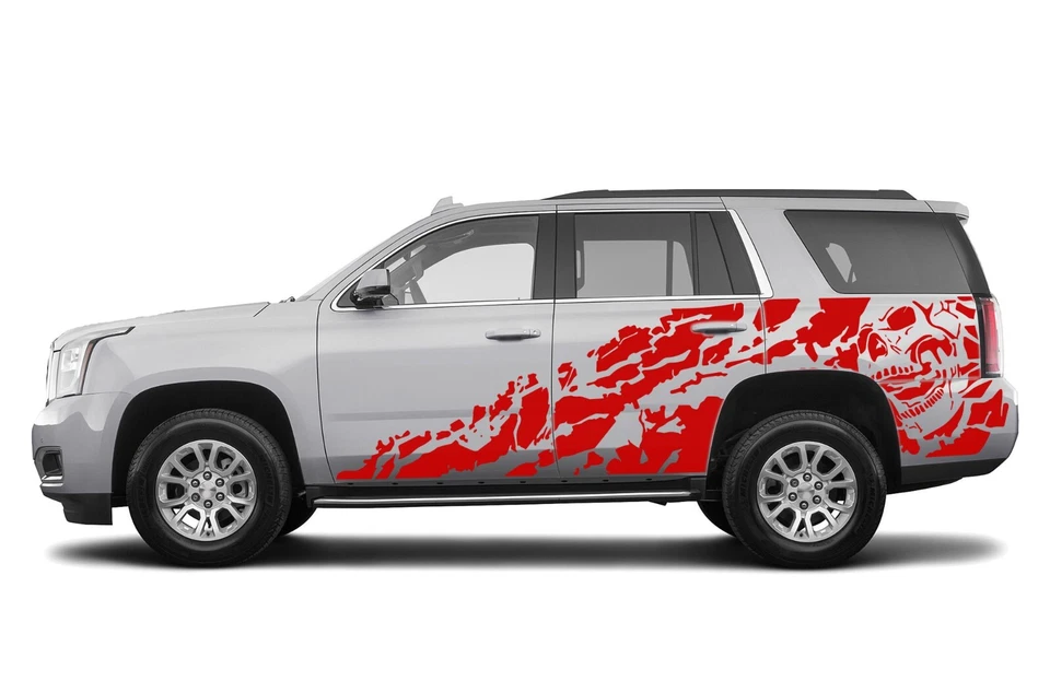 Nightmare side Decal For GMC Yukon sticker graphics designs vinyl kit 2015-2023 - Image 4 of 4