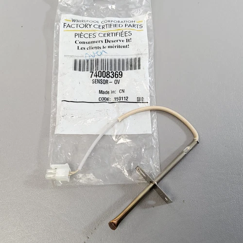 New Genuine Whirlpool 74008369 Temperature Sensor For Certain Ovens