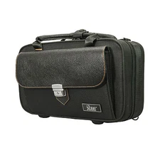  Paititi Premium Bb Clarinet Case with Shoulder Strap Genuine Leather Brand New