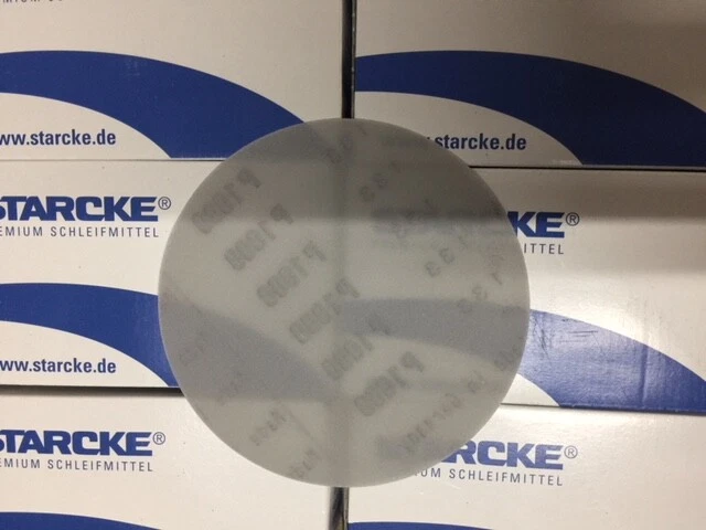 Sanding Discs Starcke Film Hook & Loop 150mm Grits 1000-3000
