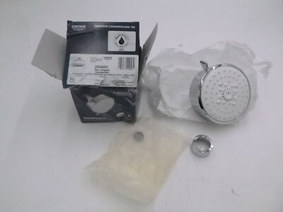 Grohe 26043001 Tempesta Cosmopolitan Chrome Shower Head 1.75 gpm 80 PSI