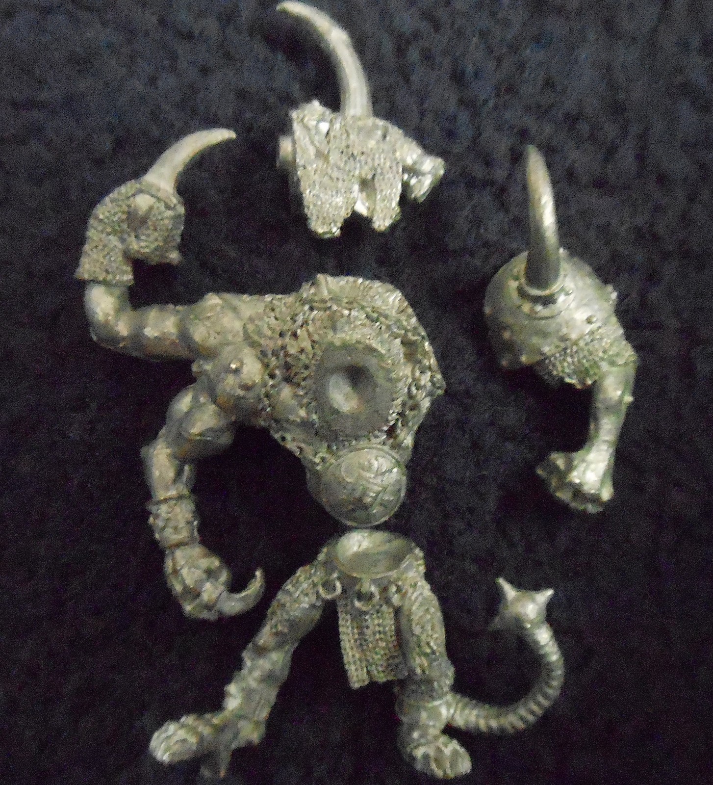 1993 Skaven Boneripper Mutant Rat Ogre Chaos Ratmen Citadel Warhammer Ogor Beast 1993 Skaven Boneripper Mutant Rat Ogre Chaos Ratmen Citadel Warhammer Ogor Beast