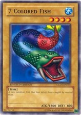 1x (LP) 7 Colored Fish - GLD1-EN001 - Common - Limited Edition  YuGiOh