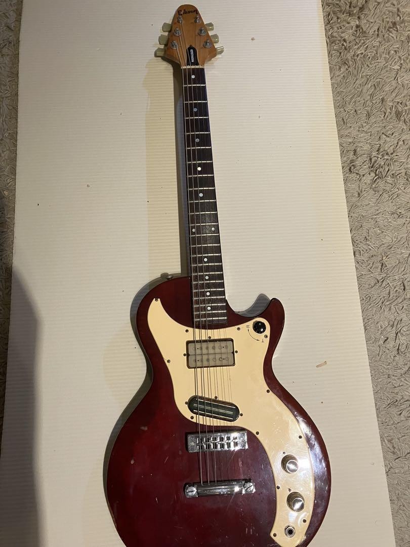 Electric Guitar Gibson USA Marauder Wine Red 1977 Made S/N