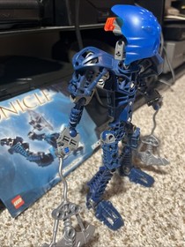 Lego Bionicle Toa Nokama 8602 Complete No Box Limited Edition Rare