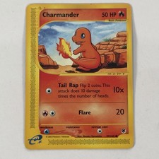 Pokemon Charmander 97/165 Expedition Base Set 2002 e-Card Vintage