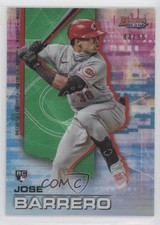 2021 Bowman's Best Green Refractor 44/99 Jose Garcia Jose Barrero #79 0bv2