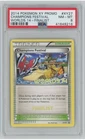 2014 Pokemon Promo Worlds Finalist Stamp Champions Festival PSA 8 #XY27 Pikachu