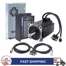 1 Axis Nema 34 Closed Loop Stepper Motor 9Nm 6A& Driver CL86T V4.1 & Power CNC