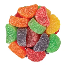 Assorted Chewy Fruit Slices – Soft Fruity Candy – Gourmet Candy Snack - 1LB