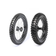 Llanta de rueda delantera 17" 70/100-17 + 14" trasera 90/100-14 bicicleta eléctrica RFZ 125cc 140cc