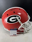 Bulldogs / Rams TODD GURLEY Signed Full Size Replica GEORGIA Helmet / PSA Auth