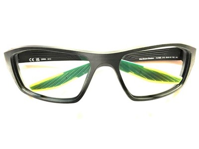 NIKE Eyeglasses Brazen Shadow FJ1985 010 Black/Green  59-16-130 #3