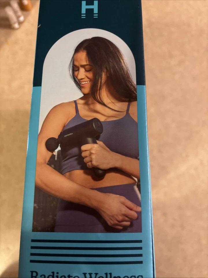 Massageador de tecido profundo de percussão Terapeuta Homedics músculo sem fio recarregável - Imagem 3 de 4