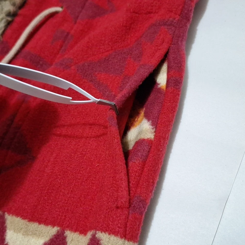 TASHA POLIZZI женщин размер S - Western одеяло жилет ковбой длинный искусственного меха родео - Изображение 3 из 4