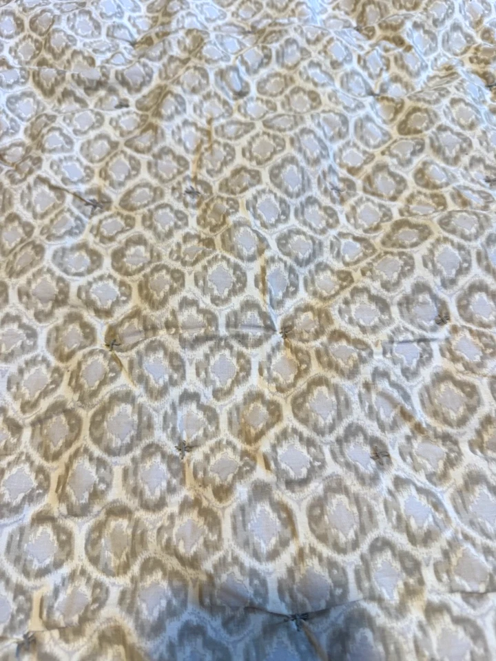 NUEVO Restauración Hardware Restauración Restauración Herrajes Impresión Ikat Lila COLCHA PARA NIÑOS PEQUEÑOS Foto 3 de 4