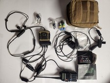 Silynx OPS headset system, with all cables + K2/Baofeng cable, w/ Peltor adapter