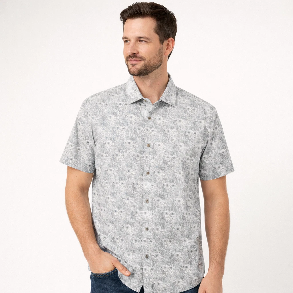 johnnie-O Short Sleeve Hangin' Out Knit Button Down Camp Shirt - Kayce- Lapis
Opens in a new window