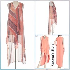 NWT BCBG MAXAZRIA SIZE M TARA PRINTED CASCADE RUFFLE ASYMETRIC DRESS